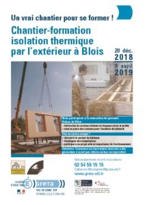 thumbnail of Chantier-formation isolation thermique – Affiche – V2
