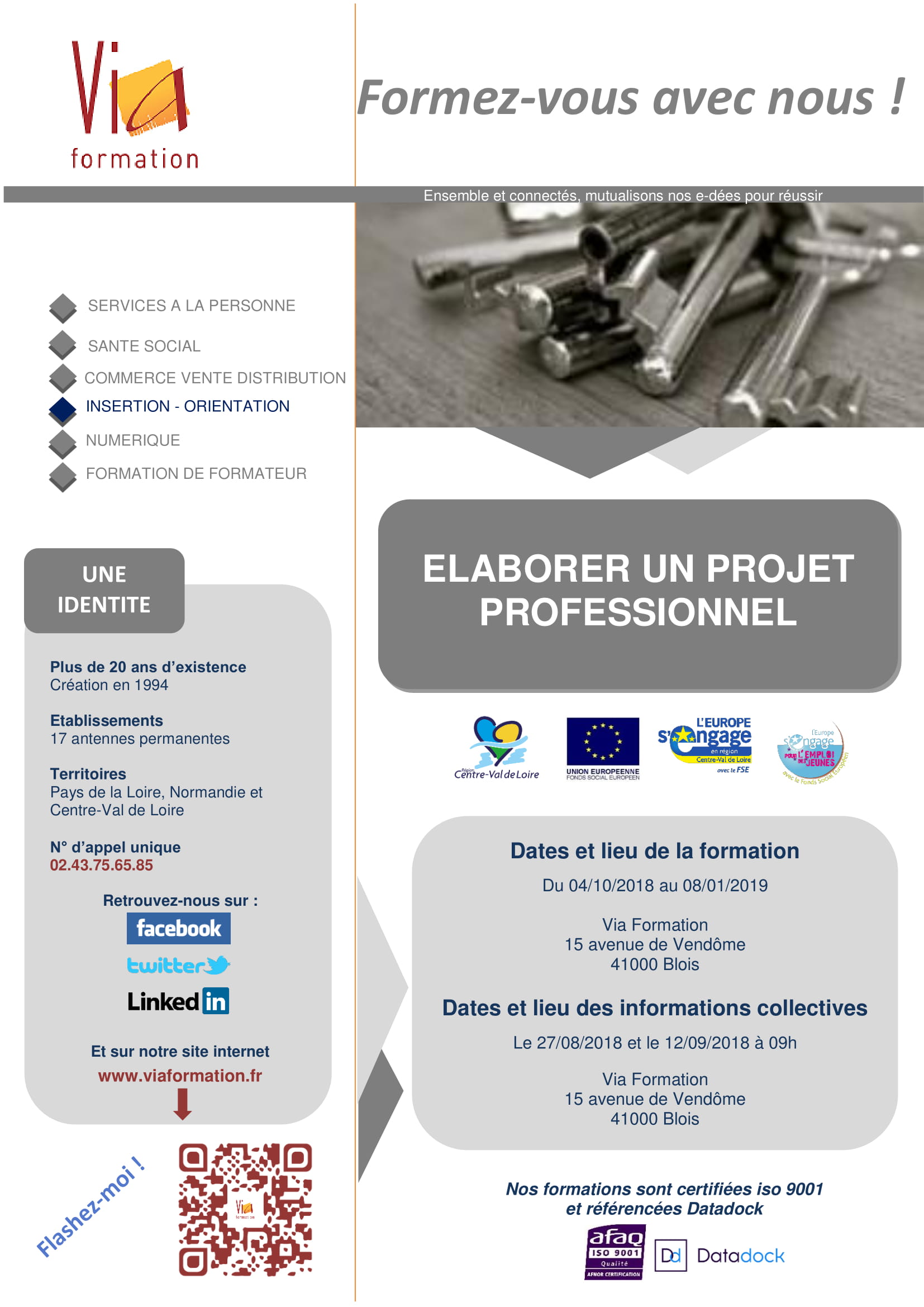 Via Formation_Elaborer Projet Professionnel_Blois Oct2018-1 – ELS41